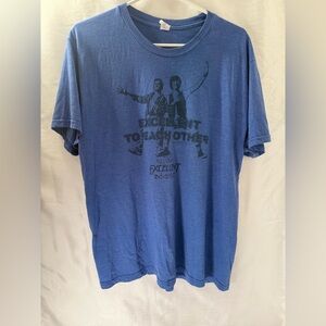 Vintage Bill and Ted's Excellent Adventure T Shirt L Keanu Reeves Alex Winter